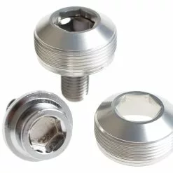 BLB Brick Lane Bikes Gelegerde Cup-krukasbouten - Zilver