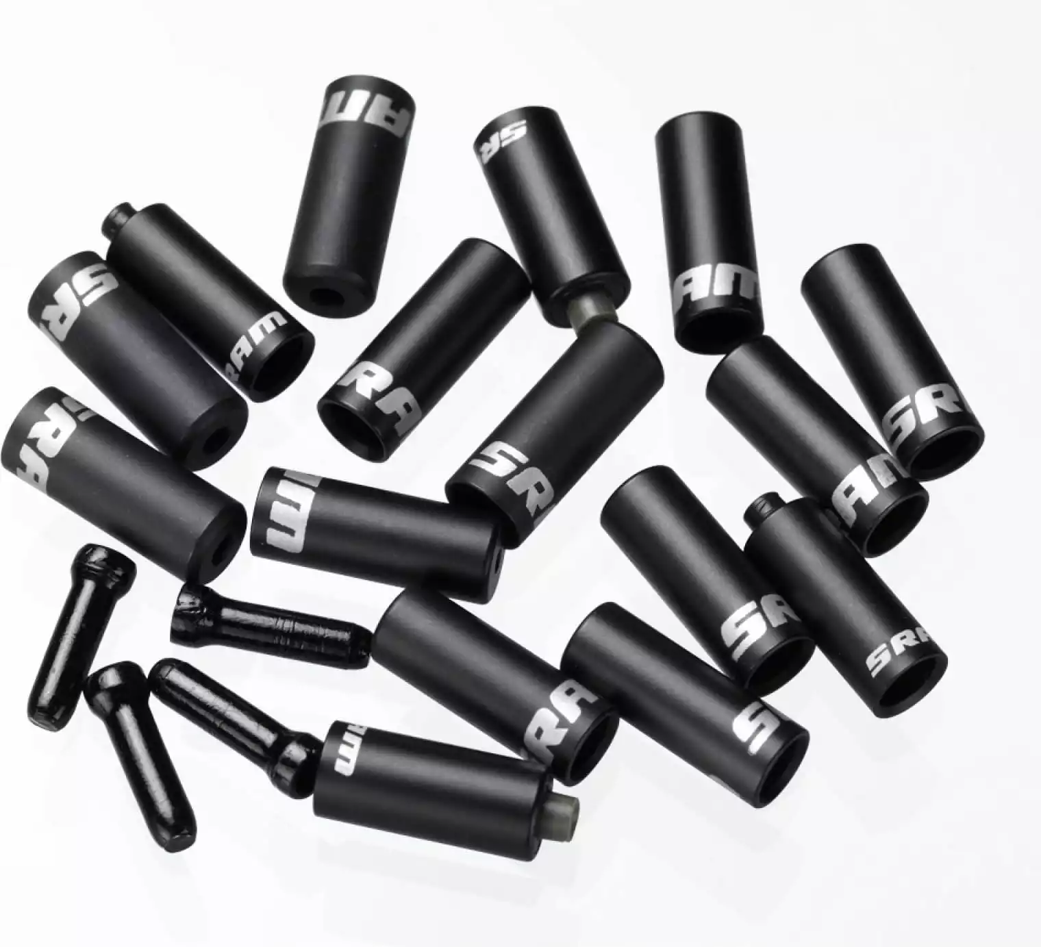 SRAM Eindhulzen En Eindkappen Set Voor Rem En Versnellingspook - Zwart - Afbeelding 2