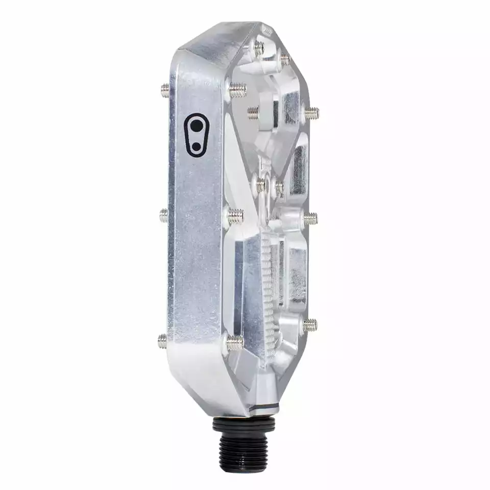 Crankbrothers Stempel 7 Groot Platform Pedaal - Zilver Collectie - Afbeelding 2