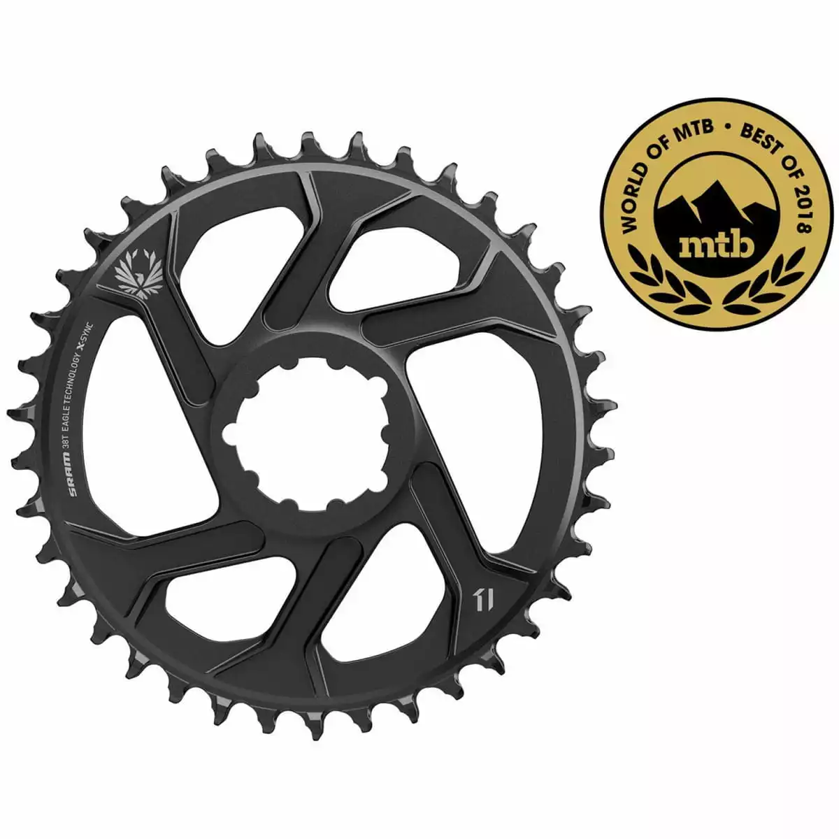 SRAM Kettingring X-Sync 2 Eagle - Offset 3 Mm (Boost) - Maangrijs - 30 Tanden - Afbeelding 3
