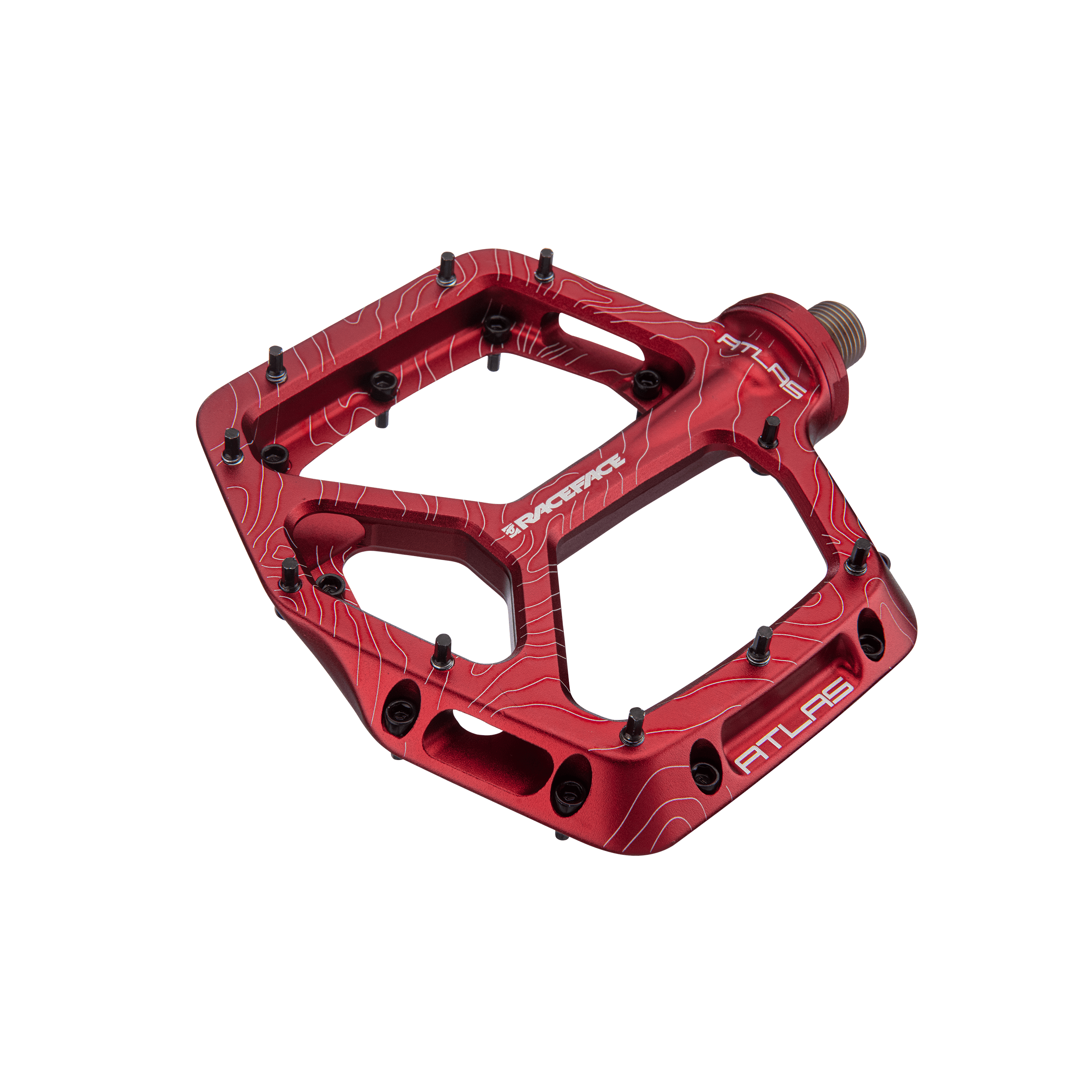 Race Face Atlas Pedalen AM22 - Rood - Afbeelding 2