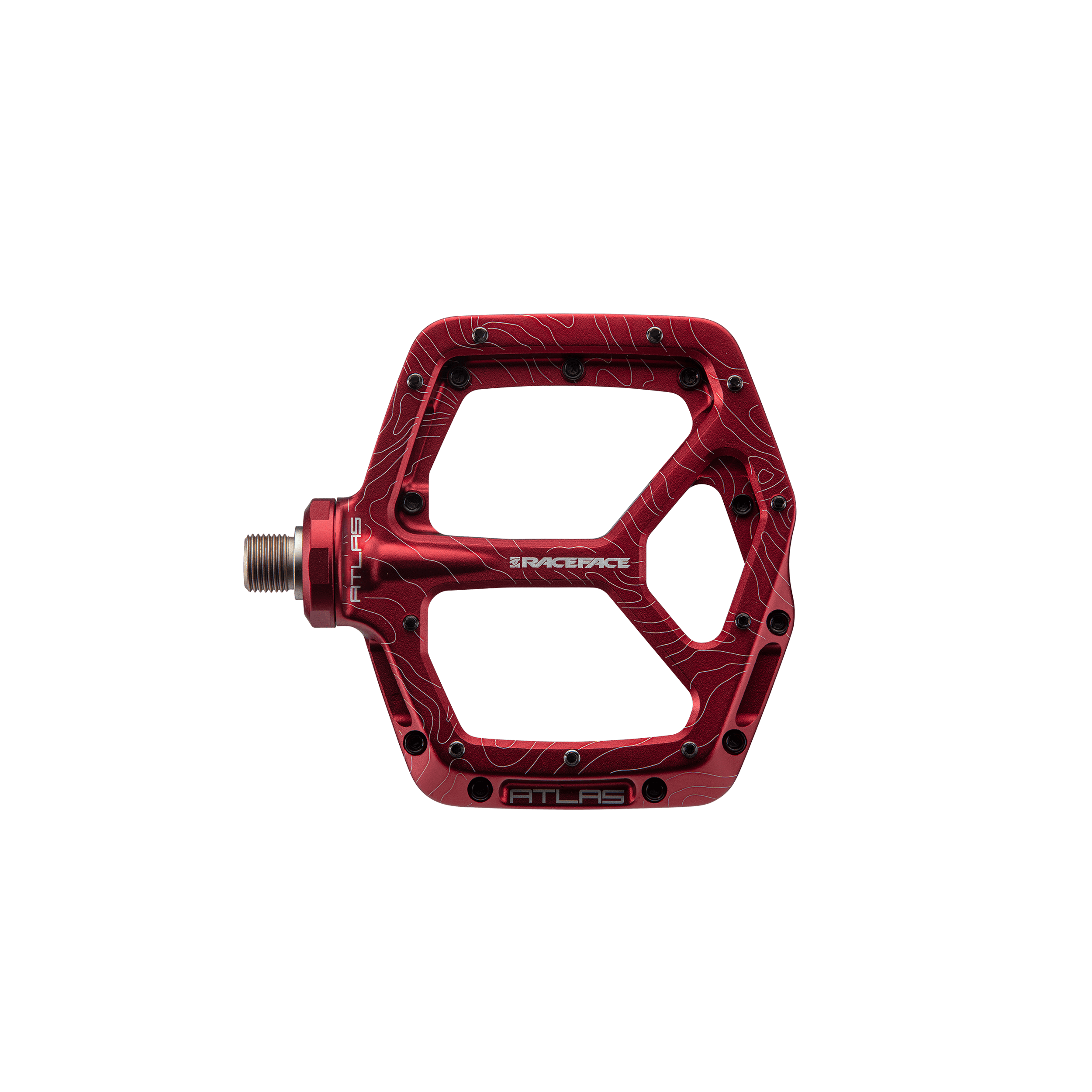 Race Face Atlas Pedalen AM22 - Rood