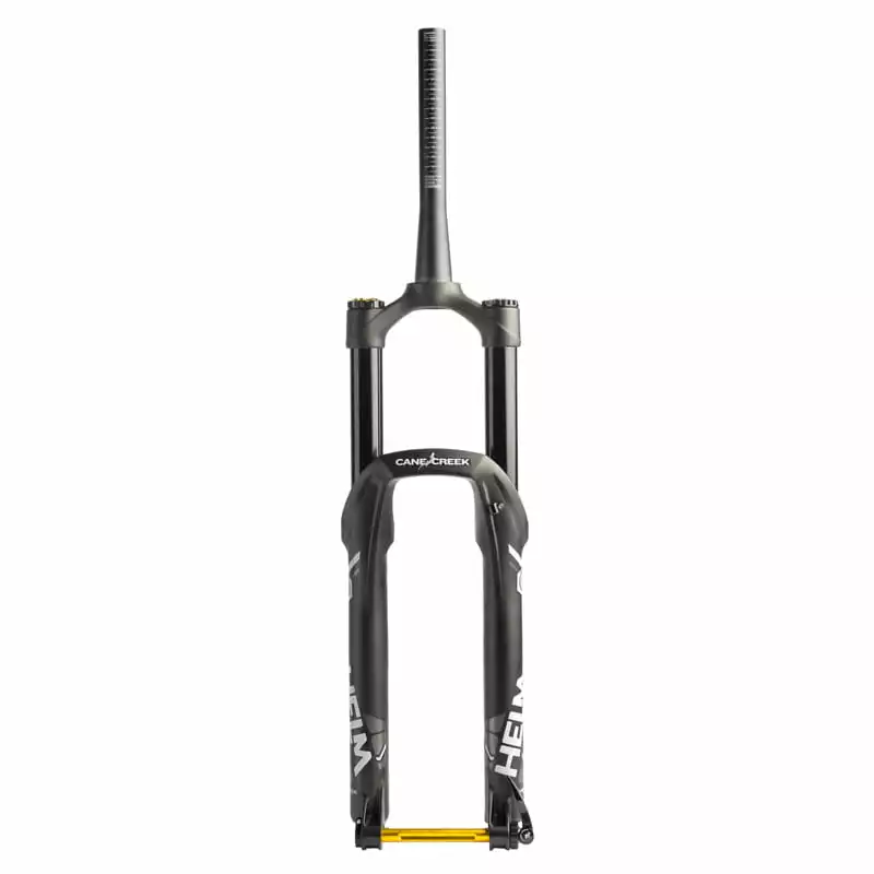 Cane Creek Helm Air Verende Voorvork - 27.5'' - 160mm - Taps Toelopend - 15x110 Boost - Zwart