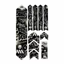 AMS - All Mountain Style Honingraat Frame Beschermings Sticker Extra - Montana/Zwart