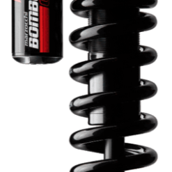 Marzocchi Bomber CR Performance Steel Muffler 210x55 Mm - Zwart