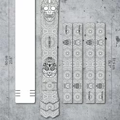 Dyedbro Beschermingsset Voor Montuur - Día De Muertos - Zwart Mat