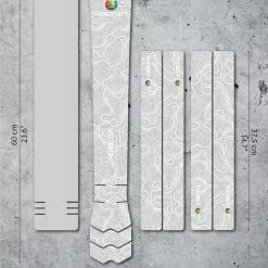 Dyedbro Kit Voor Framebescherming - Enduro World Series Wit