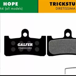 GALFER Standaard Remblokken Voor Hope / Trickstuff - Zwart