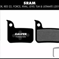GALFER Standaard Remblokken Voor SRAM - Zwart