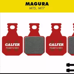 GALFER Geavanceerd Remblok - Magura MT5, MT7
