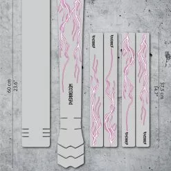 Dyedbro Beschermingsset Voor Montuur - Lightning - Roze Mat