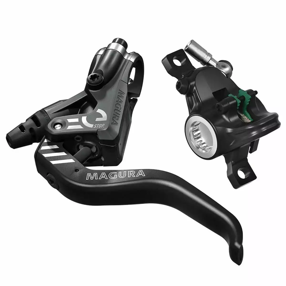 MAGURA MT4 Rem ESTOP 2-vingerhendel - Zwart