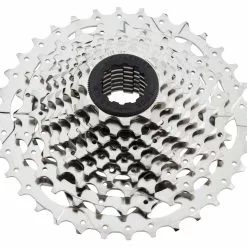 MICROSHIFT R9 Road Cassette 9sp 11-34T Nikkel - Chroom