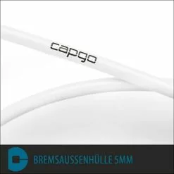 CAPGO Rem Buitenste Afdekking 3m BL - Wit