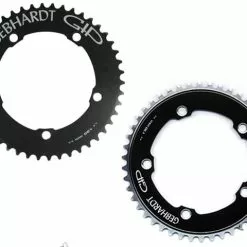 Gebhardt Track Kettingring 1/8inch - Zwart/zilver 144mm