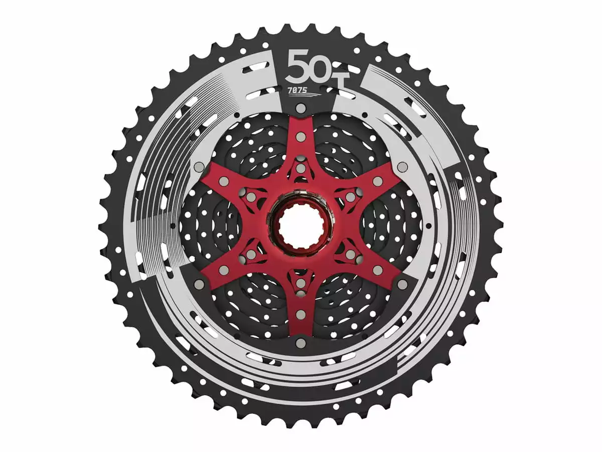 SUNRACE Cassette CSMZ90 12 Versnellingen 11-50 - Zwart - Afbeelding 2