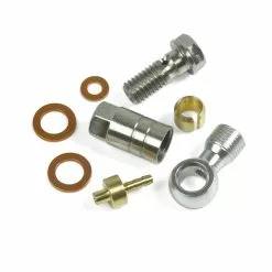 HOPE Verbindingsset 90° Voor Stalen Gevlochten Lijn