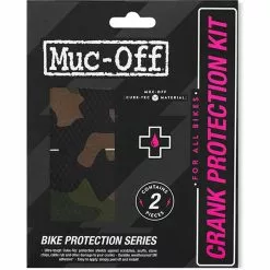 Muc-Off Crank Guard / Crank Boot - Camo Zwart/groen