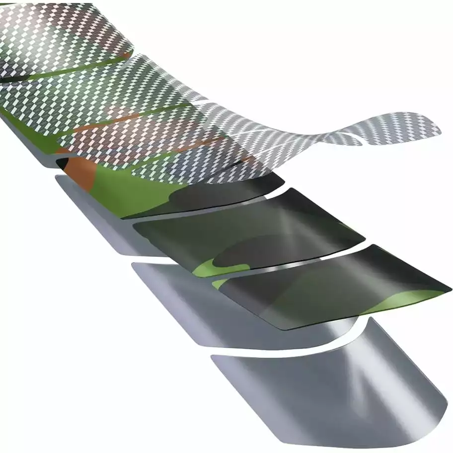 Muc-Off Frame Beschermingsset DH/ENDURO/TRAIL - Camo Zwart/groen - Afbeelding 3