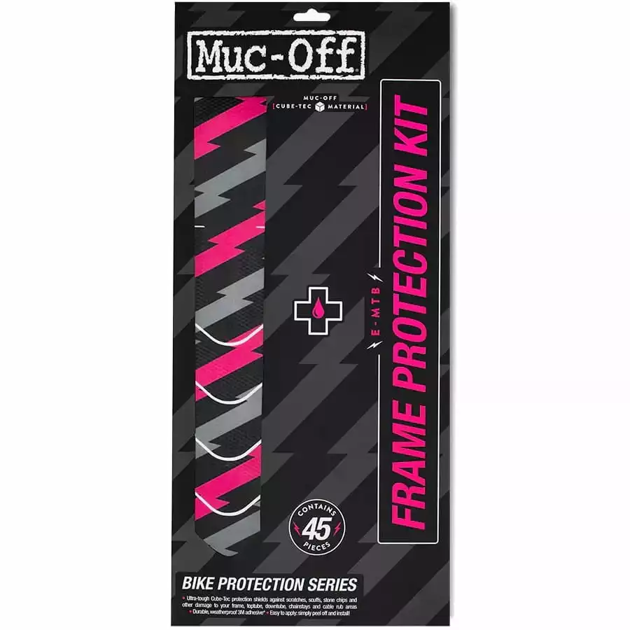 Muc-Off Framebeschermingsset E-MTB - Bout/Roze