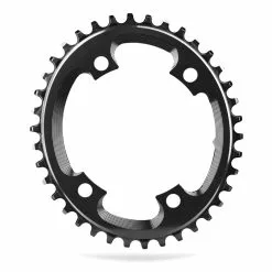 Absolute Black Gravel 1X Kettingblad 4-arm - Zwart