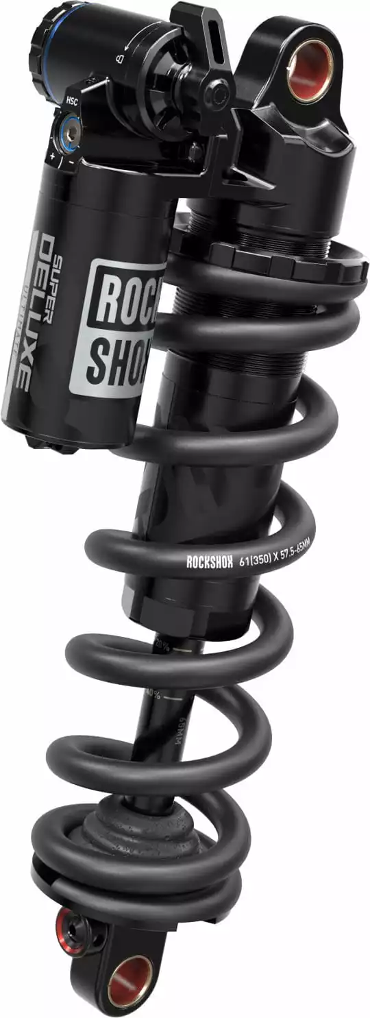 Rock-shox Super Deluxe Ultimate Spoel DHRC2, 225x75 Mm Standaard/Trunnion - Zwart