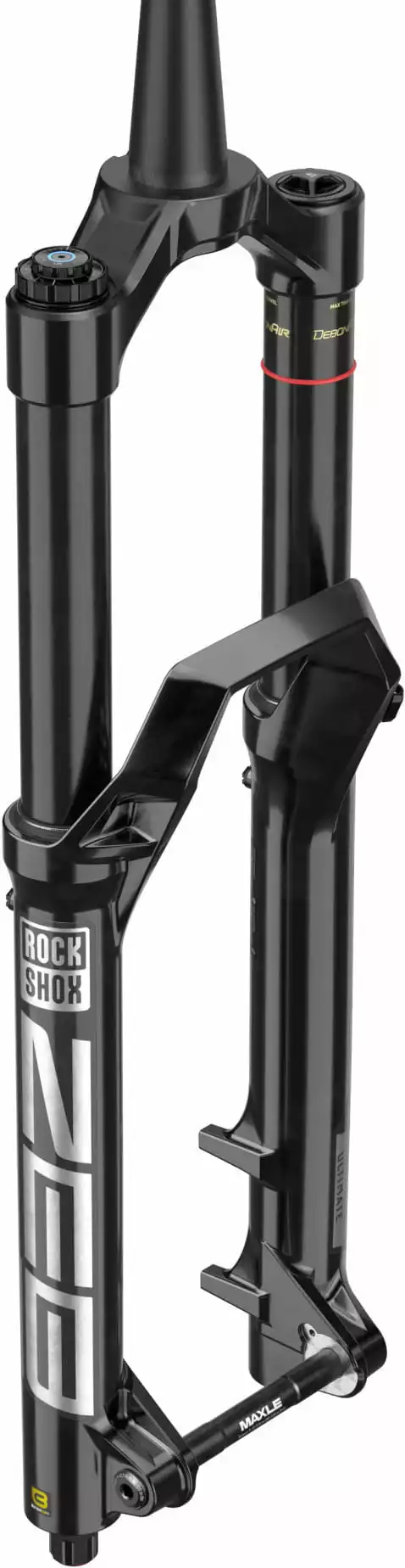 Rock-shox ZEB Ultimate Debon Air+ RC2 - 29 Inch - 170 Mm Veerweg, Taps Toelopend, 44 Mm Offset - Zwart