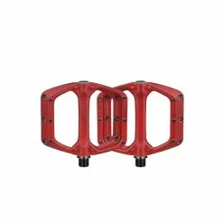 SPANK Spoon DC Platte Pedalen - Rood