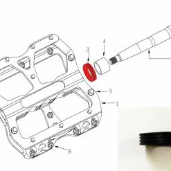 Reverse Asstoprubber Voor Escape Pedaal