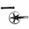 MICHE X Press Track Crank Met Kettingring - Zwart/zilver